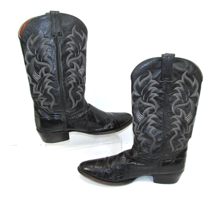 Dan Post Black Eel skin boots - Style 2367 Men\'s size 10.5 D Dan Post Men main image 3