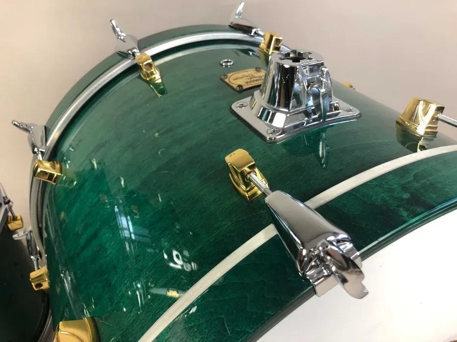 Perkusja Yamaha Maple Custom 22”/10”/12”/14” Turquoise Drums Set Shell - Image 3 of 4