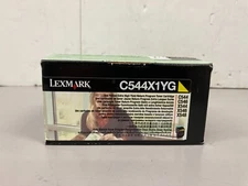 Genuine Lexmark C544X1YG Yellow Extra High-Yield Toner  New Sealed