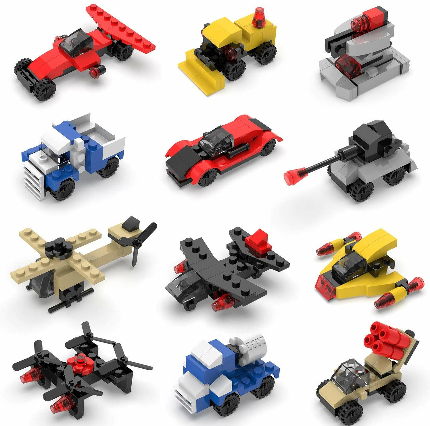 miniature lego blocks