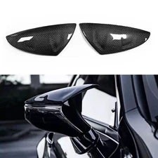 M Style Carbon Fiber Mirror Cover Cap For Lexus IS300 IS350 IS500 2021-2023