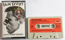 Ian Dury 1000 Weeks' Holiday rare Cassette1984
