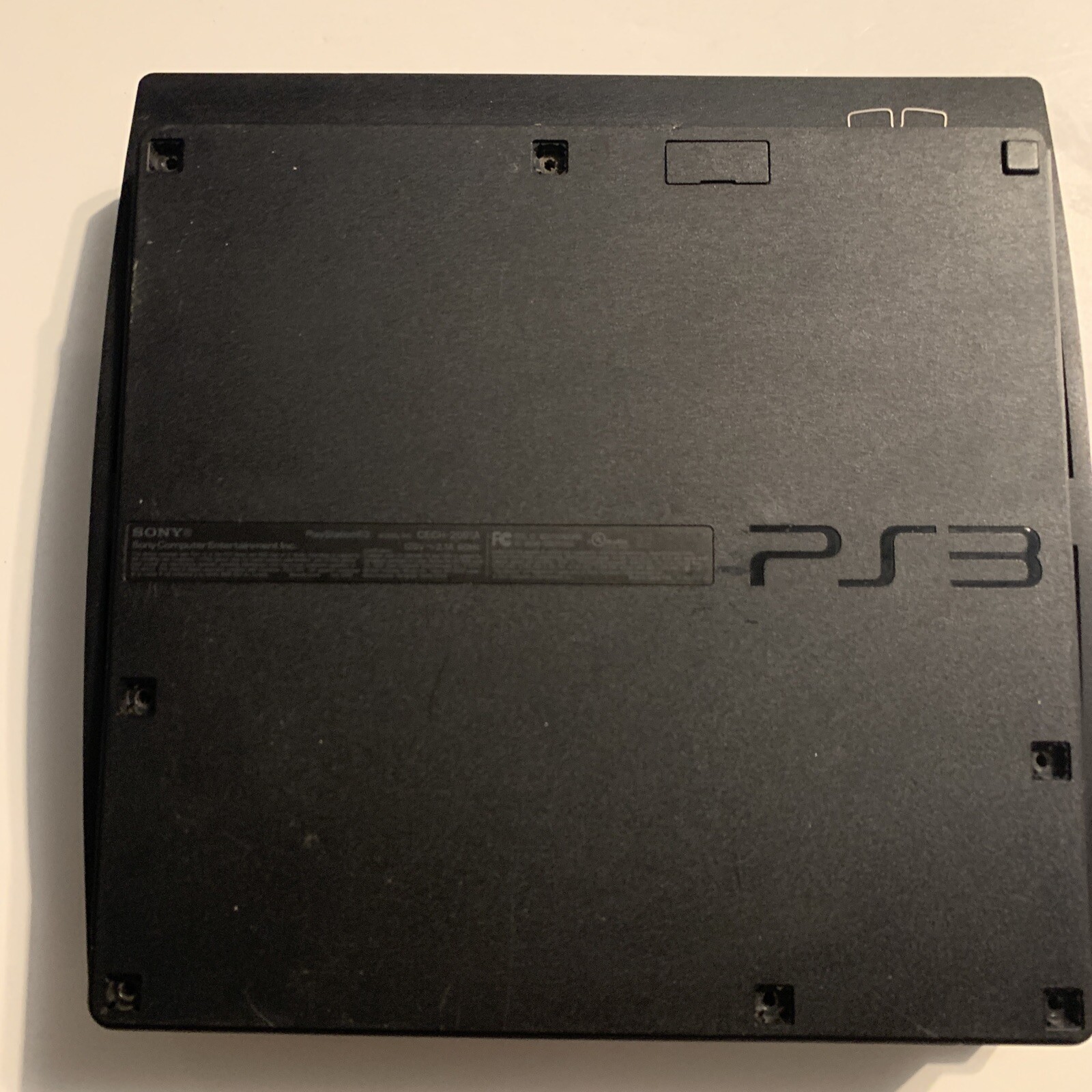 Sony PlayStation 3 PS3 Slim CECH2001A 120GB Black Console Only PARTS