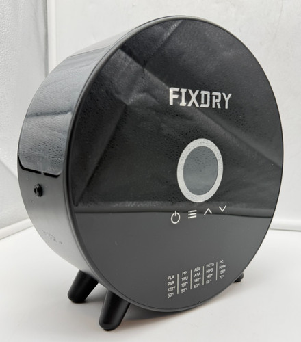 FIXDRY NT2 3D Printing Filament Dryer Box Black Digital Display | Single Spool