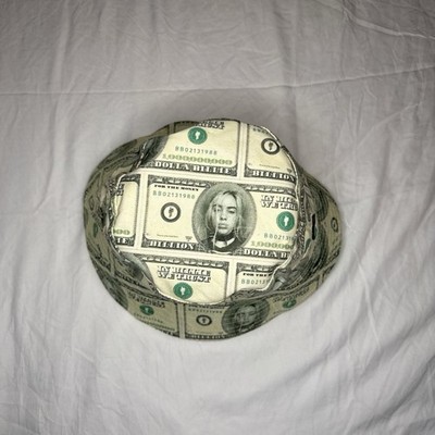 Billie Eilish Dollar Bill Bucket Hat New Era Reversible Rare  display picture 2