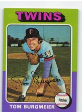 1975 Topps #478 Tom Burgmeier - Minnesota Twins **Set Break**