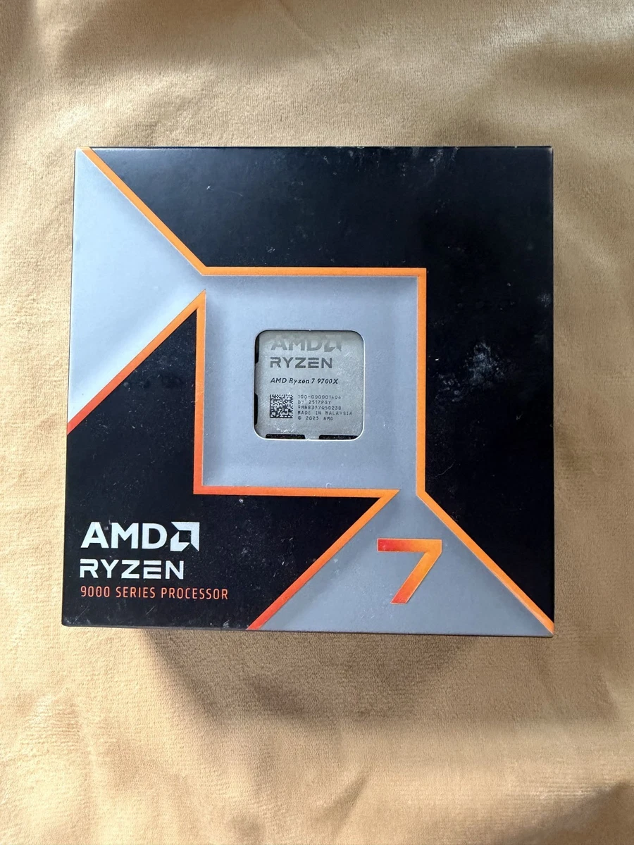 Procesador de escritorio AMD Ryzen 7 9700X 8 núcleos 16 hilos AM5 - NUEVO sellado de fábrica