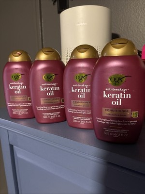 OGX Anti-Breakage + Keratin Oil  4 Conditioner   13oz New