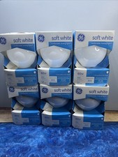 GE Incandescene 60w Soft White Decorative G25 Bulb VTG Vanity Globe Lot Of 6