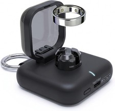 Wireless Charging Case Compatible with Oura Ring Gen 4: 2000Mah Portable Travel