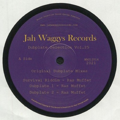 RAS MUFFETT - Survival Riddim - Vinyl (12'')