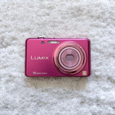 Panasonic LUMIX DMC FH7 Pink Compact Digital Camera Excellent 