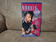 Chuck Norris/ 2 VHS Double Feature/ The Delta Force 1 & 2