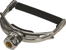 Shubb F1 Capo, Silver, Alloy Steel for 3.5 x 3.55 x 0.95 pollici, Silver