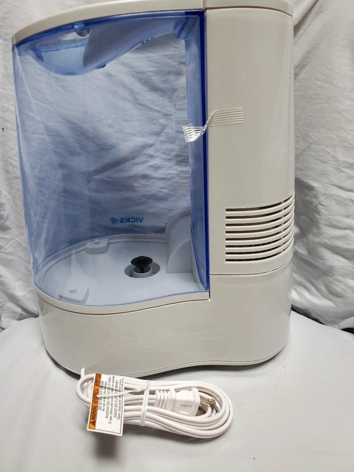 Vicks V745WB Warm Mist Humidifier - White/Blue, Med/Lg Room, Filter Free, 1 Gal - Image 3 of 4