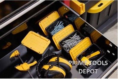 Teeny Commander MINI Black Stackable Tote 0.38QRT with Standard