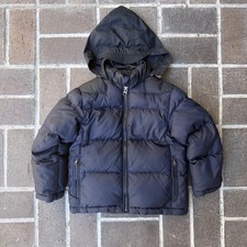 Polo Ralph Lauren Kids Navy Blue Down Filled Puffer Jacket Hooded Size 6