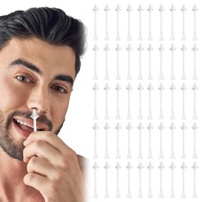 100Pcs Nose Wax Sticks for Men Women, Plastic Nasal Wax Applicators Disposabl...
