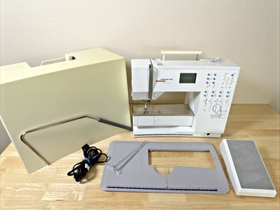 Bernina Virtuosa 153 Quilter's Edition Sewing Machine With Accessories and Case