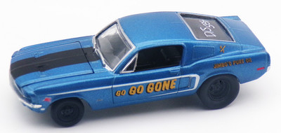 1968 Ford Mustang...go GO GONE....ROAD RACERS  Series 2...Greenlight  1:64