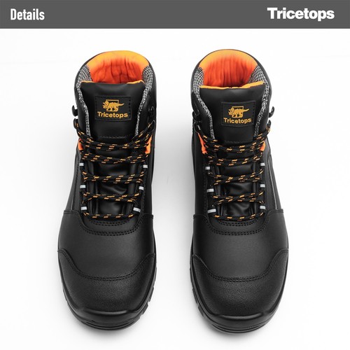 Tricetops TS070H Sicherheitsschuhe S3 Stahlkappe SRC Wasserfest Arbeitsschuhe - Bild 6 von 7