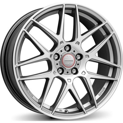 Alufelgen MOMO WHEELS COMPETIZIONE 19'' 8J 5x114.3 ET 40 72.3 TITAN SILVER OPACO 