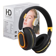 Bluetooth Headphones Wireless Over-Ear Foldable Mic for Cell Phone Laptop PC ...