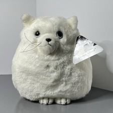 Silvia  Silvan By Dakin 9  Vintage White Cat 1980 Japan With Tag