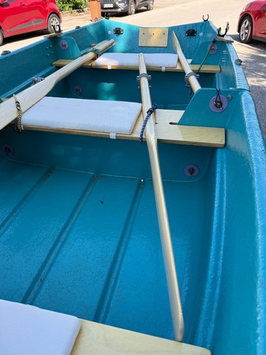 gepflegtes GFK-Ruderboot mit Trailer - Bild 15 von 18