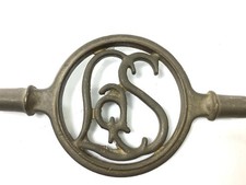 16.5 Antique 1920s Cadillac Lasalle Cross Bar Emblem Authentic Original 16.5 Antique 1920s Cadillac Lasalle Cross Bar Emblem Authentic Original