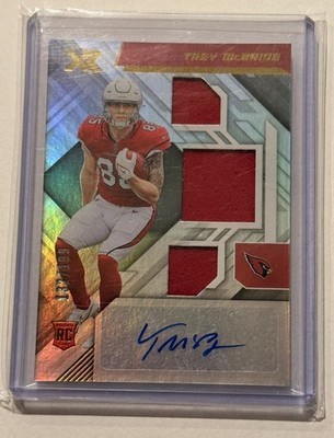 2022 Panini XR - Rookie Swatch Autographs #RSA-TM Trey McBride /199  