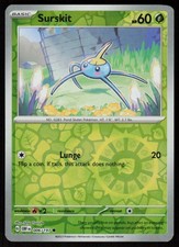 Surskit 006/197 Common Obsidian Flames Pokemon Reverse Holo Near Mint