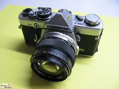 Olympus OM-2 SLR-Kamera Objektiv G.Zuiko Auto-S 1,4 / 50 - Reparatur/ Werkstatt 