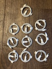Lot Of 50 Original Apple 1m 3ft Lightning to USB-C Charging Cable. Box Pulled.
