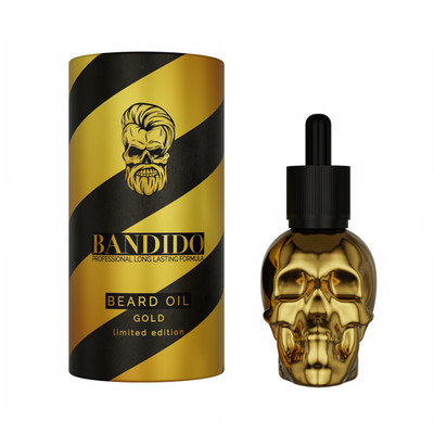BANDIDO Bart Öl Beard Oil Bartpflege 40ml Gold