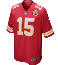 Patrick Mahomes 15 Kansas City Chiefs Football Jersey Men's NWT