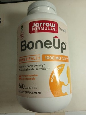 Jarrow Formulas, Inc. Boneup 360 Caps Bone Up 1000 mg calcium Exp 08/2027