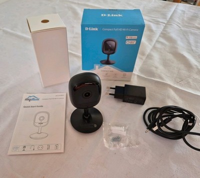 D-Link DCS-6100LH Compact Full HD Wi Fi Kamera - Schwarz