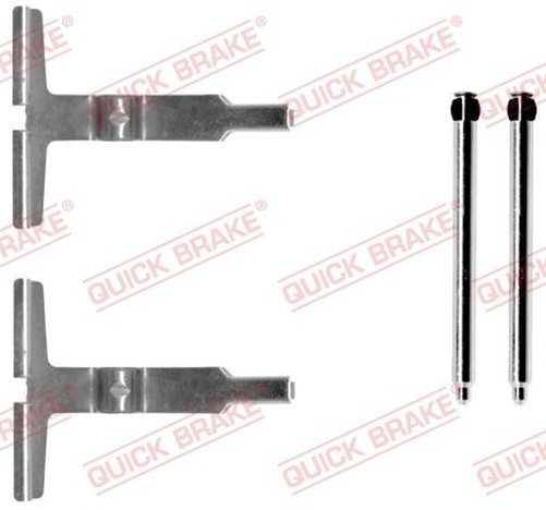Quick Brake 109-1661 ZubehöRkit, Scheibenbremsbelag FüR MERCEDES-BENZ-image