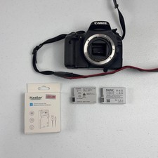 Canon EOS 550D EOS Rebel T2i - 18.0MP Digital SLR Camera - Black - Body TESTED