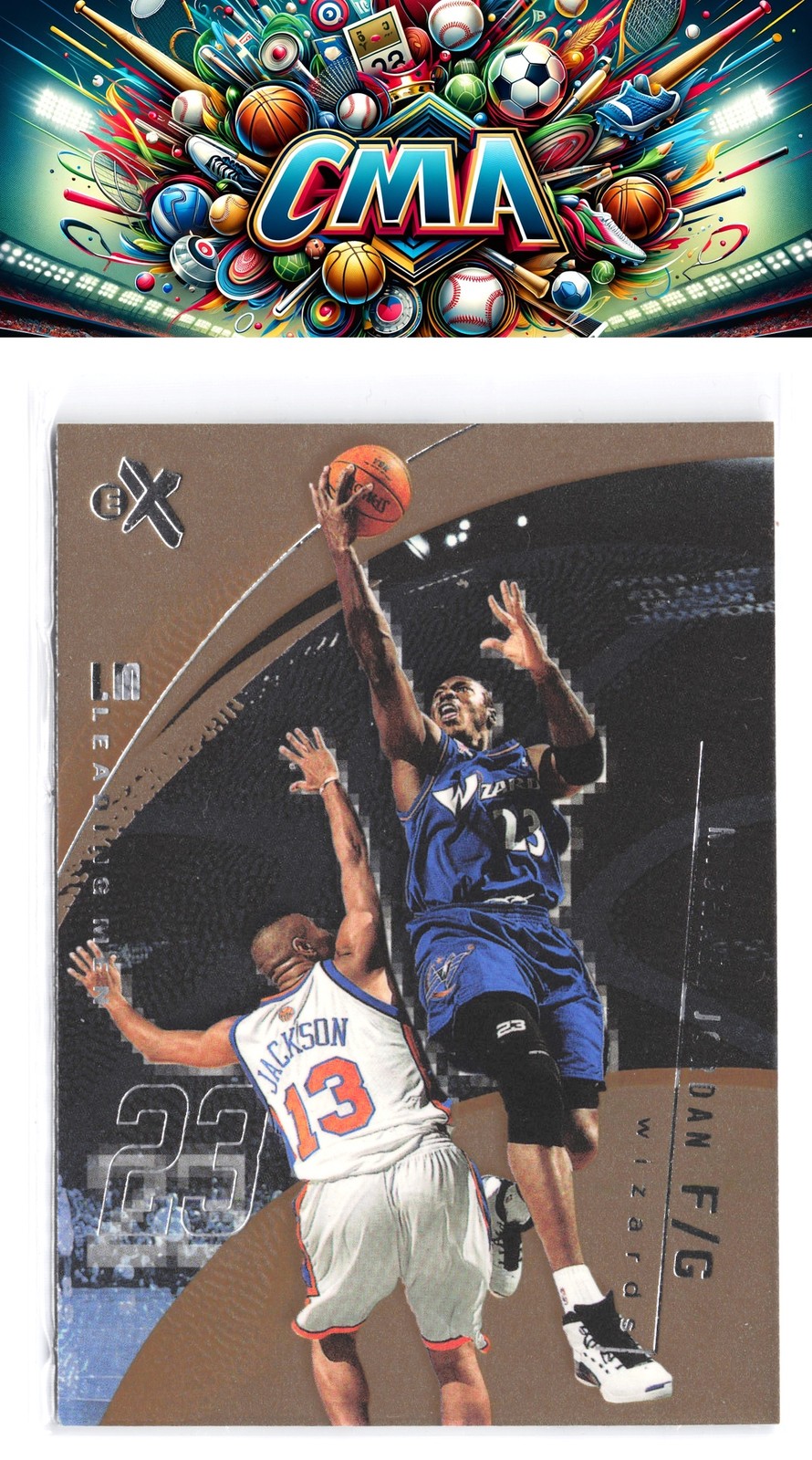2001-02 E-X #98 Michael Jordan