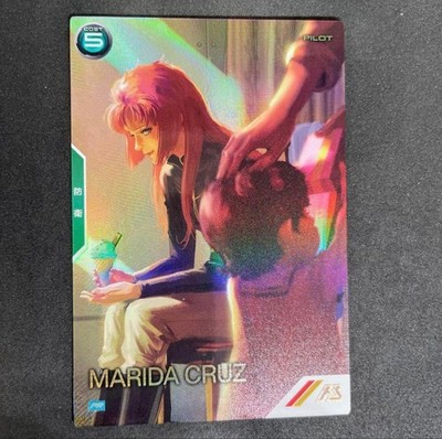 Arsenal Base Marida Cruz Promo Parallel Gundam UC Trading Card