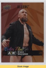 2024 Upper Deck Allure AEW Color Flow Red Orange Bryan Danielson #CF-19 READ x9t