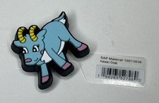 Authentic Crocs Jibbitz Blue Pink Yellow Goat Farm Animal Charm Fun