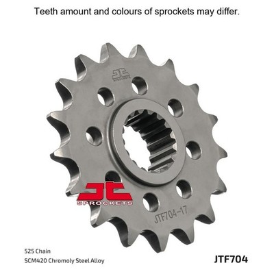Passend für Aprilia 1000 Tuono R Racing 2006-2001 Kettenrad vorne JTF704 15T