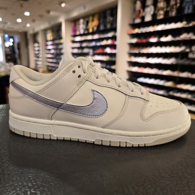 Size 8.5 - Nike Dunk Low Sail Oxygen Purple W