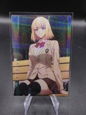 Cha Ha In Solo Leveling Holographic Anime Collectible Trading Card