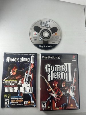 Guitar Hero 2 II Sony PlayStation 2 Game Complete with Manual,Tested,Resurfaced