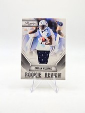Damian Williams 2011 Panini Prestige RC Rookie Review Patch #8 Titans