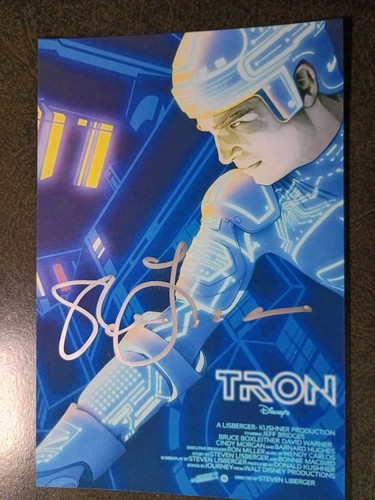 STEVEN LISBERGER Hand Signed Autograph 4X6 PHOTO -- DIRECTOR & WRITER -- TRON 